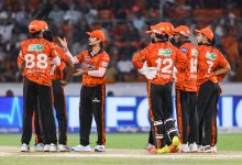 Hyderabad: Sunrisers Hyderabad's captain Ishan Kishan reacts during the Indian Premier League 2026 match between Sunrisers Hyderabad and Rajasthan Royals, at Rajiv Gandhi International Stadium, in Hyderabad on Monday, April 13, 2026. (Photo: IANS)